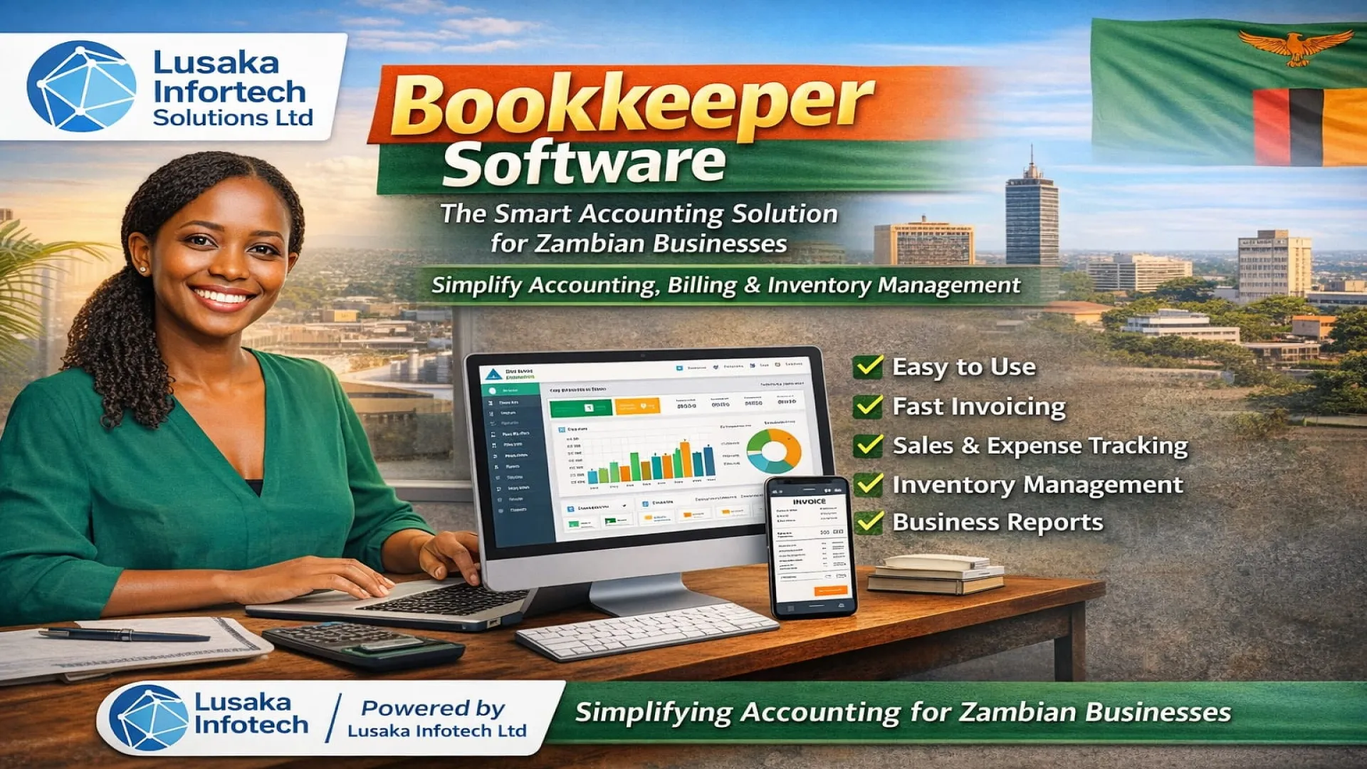 Why Bookkeeper Software is the Best Accounting Solution for Zambian Businesses
