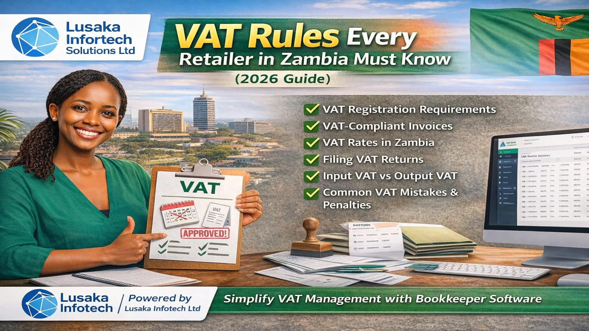 VAT Rules Every Retailer in Zambia Must Know (2026 Guide)